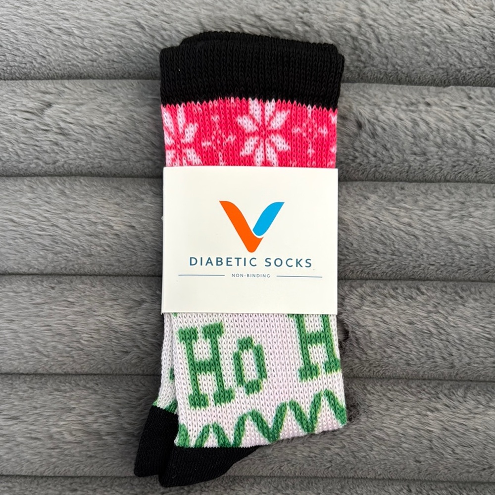 Viasox Non-Binding Casual Socks - Christmas Theme